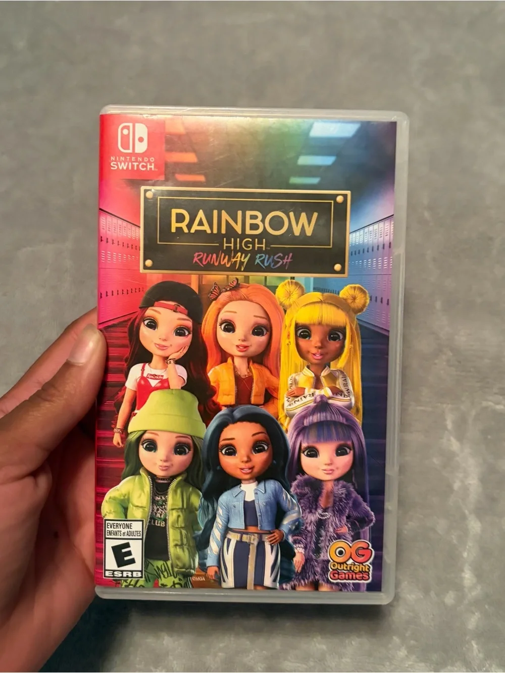 Nintendo Rainbow High: Runway Rush game